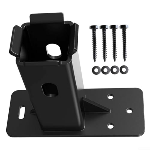Soporte de pared para portabicicletas de enganche de 1.25 pulgadas en acero industrial de 1 unidad 7