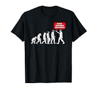 Funny t-shirt showing the evolution of mankind and poking fun at how we've messed everything up. Show your displeasure with climate change, inequality, and everything else wrong with the world with this funny evolution tee shirt. Lightweight, Classic...