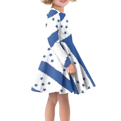 Cumagical Long Sleeve Dance Dress for Girls Party Clothes for Kids Cute Outfits Skater Dress Girls4