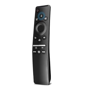 ECONTROLLY Controle remoto por voz BN59-01312A compatível com Smart TVs curvas Samsung 4K 8K Crystal UHD LED QLED HDR Q60 Q70 Q80 Q90 8 Series 9 Series TU8000 AU8000 CU7000 CU8000 CU8000 Samsung TV