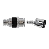 XS Scuba Brass Hose QD with Swivel