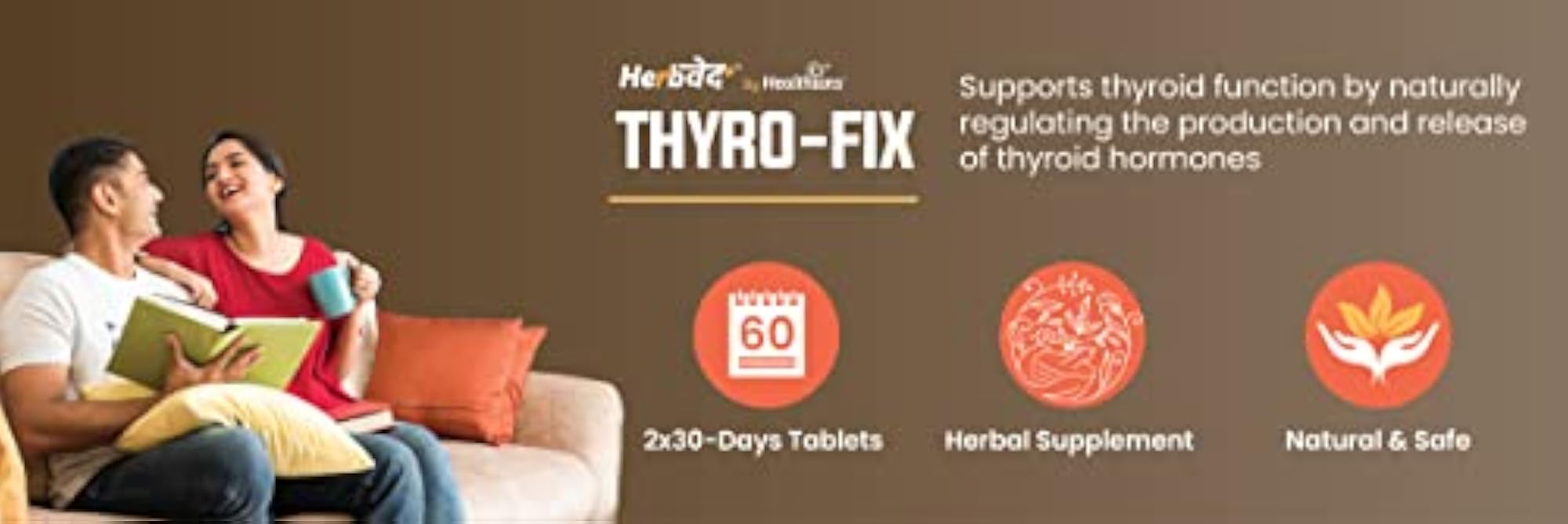 Herb+ Thyro-Fix Ayurvedic Medicine, 60 Tablets