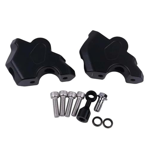 Extensor elevador de manillar R1300GS plata que mejora la postura 7
