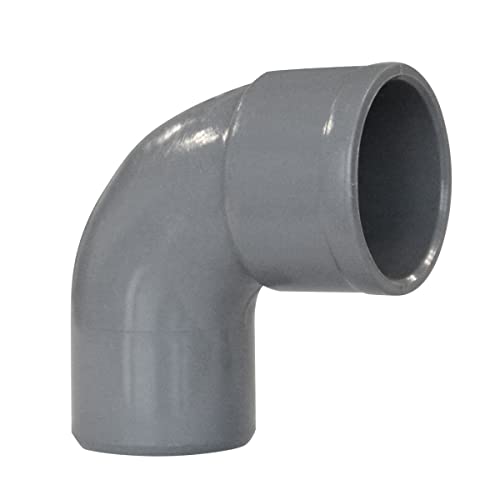 Jardibric - Coudes 87°30 Mâle/Femelle Ø40 - Raccord de Tuyauterie Durable pour Applications de Conduite et Irrigation.