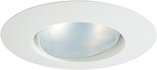 Halo White Open Recessed Light Trim (Fits Housing Diameter: 5-in)