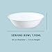 CORELLE , Glass Serving Bowl, White
