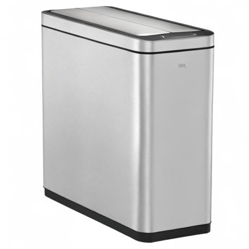 Amazon｜EKO ゴミ箱 自動開閉 デラックスファントム シルバー