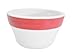 CAC China R-4-RED Rainbow 4-Inch Red Stoneware Bouillon, 7.25-Ounce, Box of 36