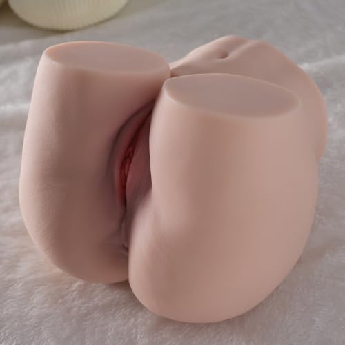 Image of 7.3 LB Sex Doll Male Sex Toys for Men, Pocket Pussies Male Masturbator Realistic Female Adult Toy Torso Butt Stroker Ass with Tight Viginal and Anal Channel