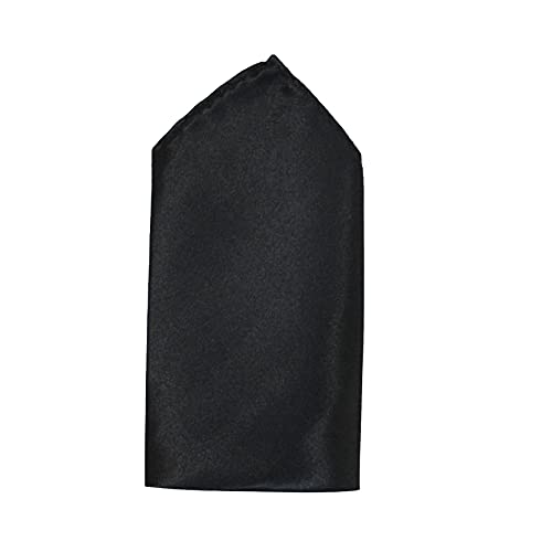 Image of TIE STUDIO Men's Solid Pocket Square | Size- 10cm x 10cm | Colour-Royal Blue | Pack of 1 |