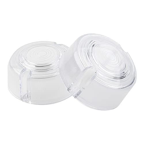 Bacar Motor ABS 2 Pcs Turn Signal Lens Cover Clear Turn signal light Lens assembly for Harley Dyna FXD FXR for Sportster XLH 883 1200 FXST