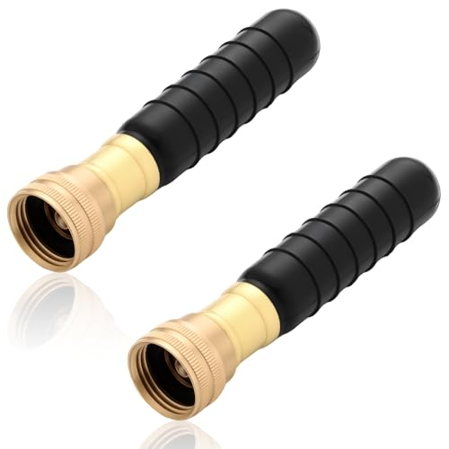 SiliFine 2 Pcs Adjustable Bend Spray Nozzle, Flexible Hose Sprayer Garden