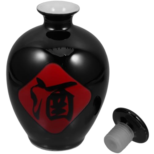 Solución elegante para servir bebidas: botella de vino de cerámica 7