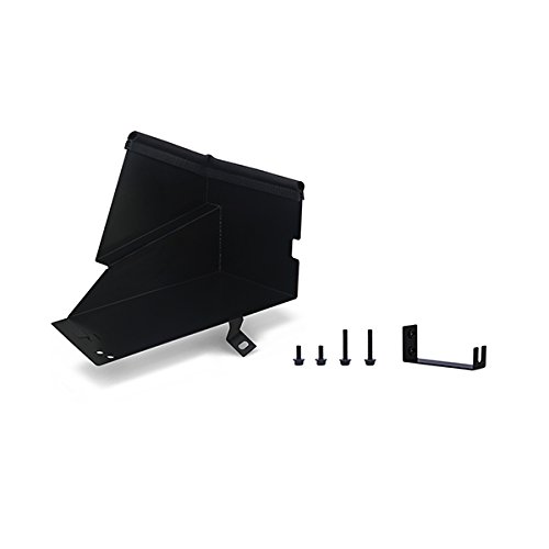 Image of Mishimoto MMAI-CIV-06SIHWBK Performance Air Intake w Heatshield Fits Honda Civic Si 2006-2011 Wrinkle Black