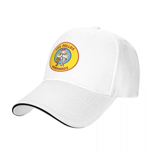 Photo de Casquettes de Baseball Los Pollos Hermanos Chicken Brothers 2025 Graphique Unisexe Sport Chapeaux de Printemps, Cadeau