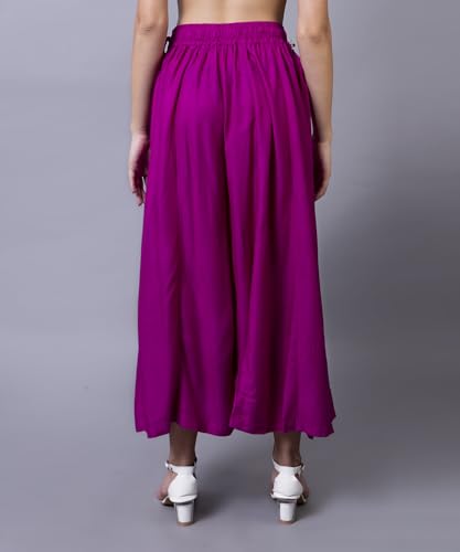 Image of Rayon Comfort Fit Palazzo