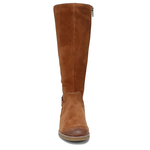 Bottes Rochelle Vionic en daim ciré marron taille 6 Wide pour femme