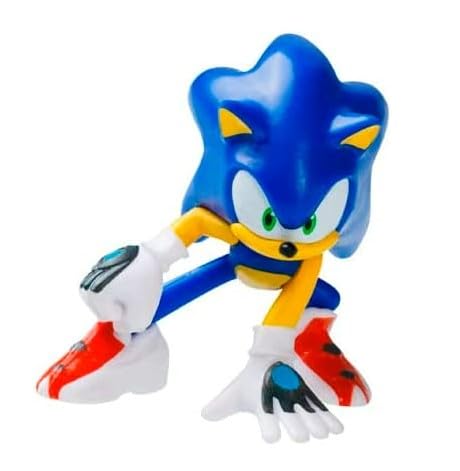 BANDAI Sonic Prime Collectable Figures 12 Pack Set 1 | 12 6.5cm Sonic The Hedgehog Models Based On The Sonic Prime Netflix TV Show | Sonic Toys Make Great Gaming Merchandise For Adults And Kids