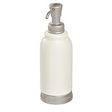 Dispensador de jabón reutilizable: proporciona una alternativa ecológica a las botellas de plástico de un solo uso y está hecho para su uso con cualquier marca de jabón de manos, jabón de platos, loción o desinfectante de manos