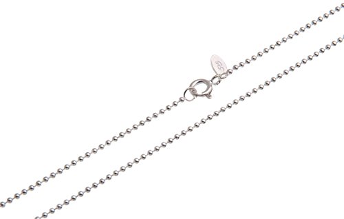 Silberketten-Store - Collar de plata de ley 1,5mm - Longitud 65cm