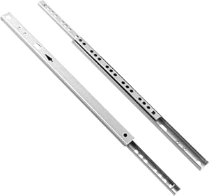 Shfohgkj Mini-Schubladenschienen 1 Paar Kugelführung