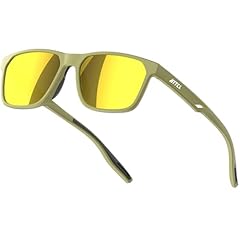 Army Green Frame / Gold Lenses