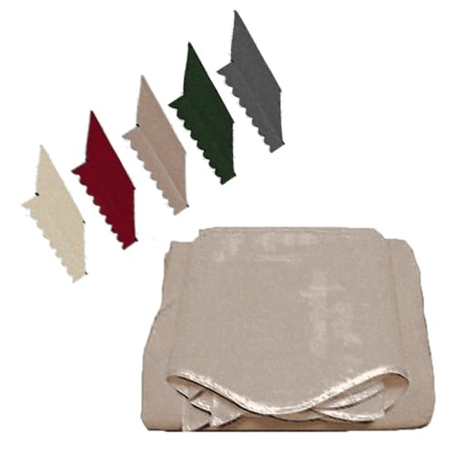 Generisch Tissu de protection solaire pour auvents rétractables, toit de rechange pour auvents à pince, tissu de marquise de terrasse, polyester, remplacement de l'ombre imperméable (anthracite 6,5x5