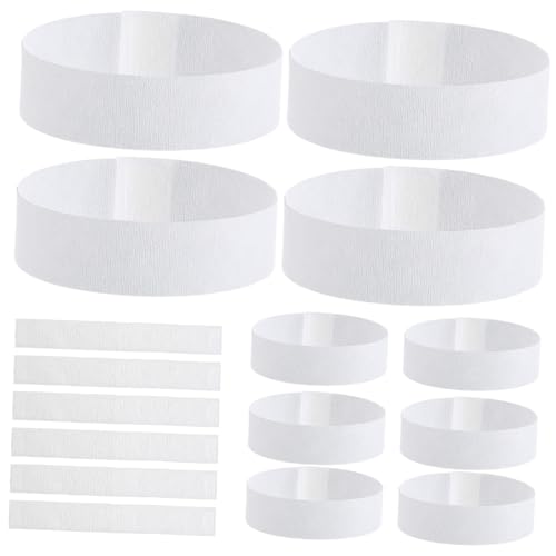 GRADENEVE 30個 使い捨てスパヘッドバンド 軽量ソフト不織布製 伸縮性良好で快適な装着感 フェイス洗顔やスキンケアに 男女兼用