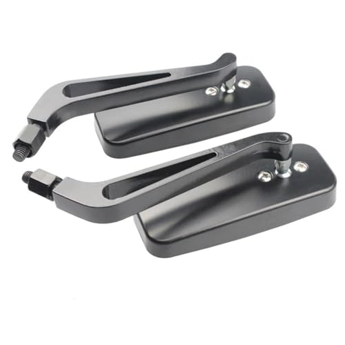 Espejos retrovisores de motocicleta cromados de alta resistencia para Dyna Breakout 2