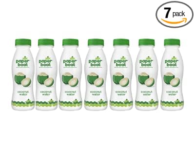 Paper Boat Coconut Water, Refreshing Coconut Flavour, Vital Minerals (Pack of 7, 200ml Each)