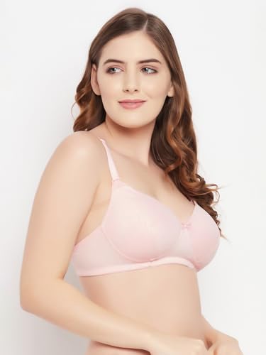 Image of Clovia Women's Lace Padded Non-Wired Bra