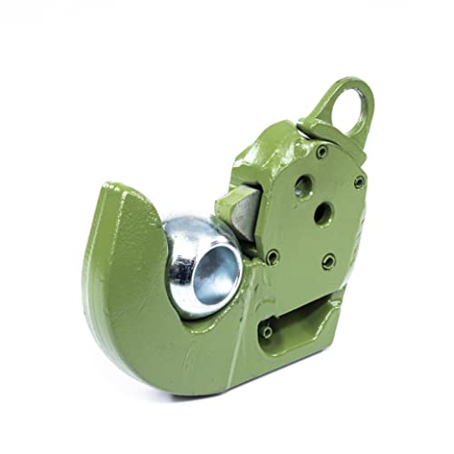 Fanghaken de acoplamiento rápido para bajo enlace (1 pieza) + Bolas Cat. 1, Cat.2, Cat.2S, Cat.3 Tractor | Motoniveladora | Tractor | Gancho para gancho de bajo enlace | (Cat. 2S 66 KW 90 CV)