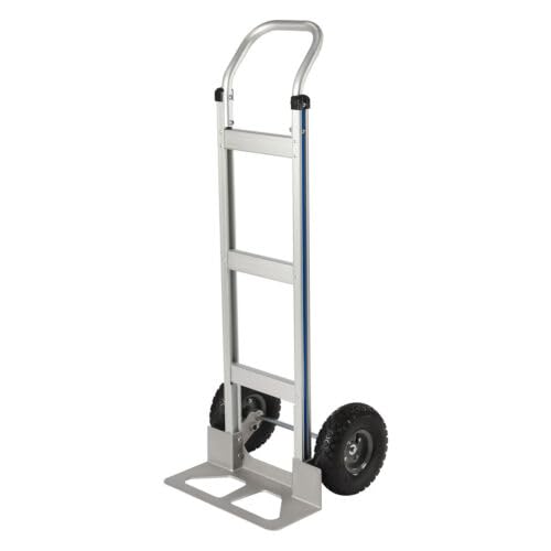 Carretilla manual pesada de 500 lbs con marco de aluminio miniatura 7
