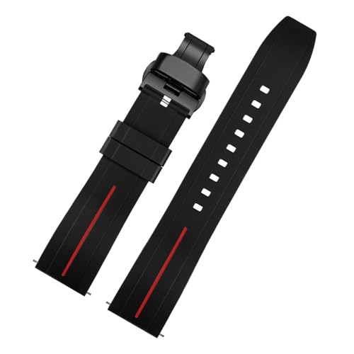 [|Ő] hVRvoh eB\ V`YΉ ZCR[Ή ߂̃o[uXbg Y fB[X 20 22mm NCbN[XXgbv(Red line-black B,22mm)