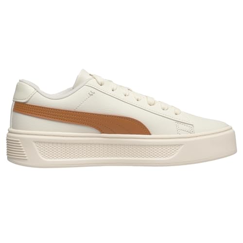 Image of Puma Womens Smash V3 Platform Lace Up Sneakers Shoes Casual