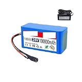 HNGHBRDF 24V 100000mAh 7S3P 18650 Lithium 29.4V 24V Lithium Battery Wheelchair Battery 7s3p Battery Pack for Bicycle(1Pcs 100000mAh)