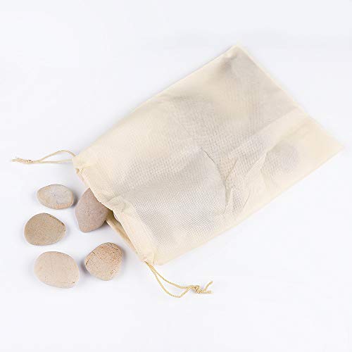 24 beige steine zum bemalen - natürliche Flussfelsen mit glatter Oberfläche für Kunsthandwerk, 5-8 cm