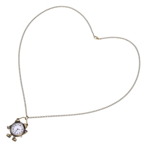 VANZACK レトロデザイン懐中時計 アロイ素材 ファッションチェーン付き クリエイティブ クォーツ時計 若者とコレクター向け装飾用