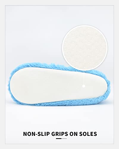 Image of Keyela Women Cozy Warm Slipper Socks, Non Slip Gripper Indoor House Socks | Soft warm cozy fabric, gripper anti-slip bottom for bedroom, lounge and all indoor daily use