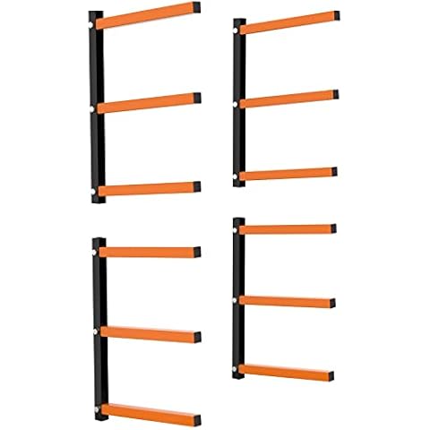 Organizador de madera y estante de metal de almacenamiento Cover
