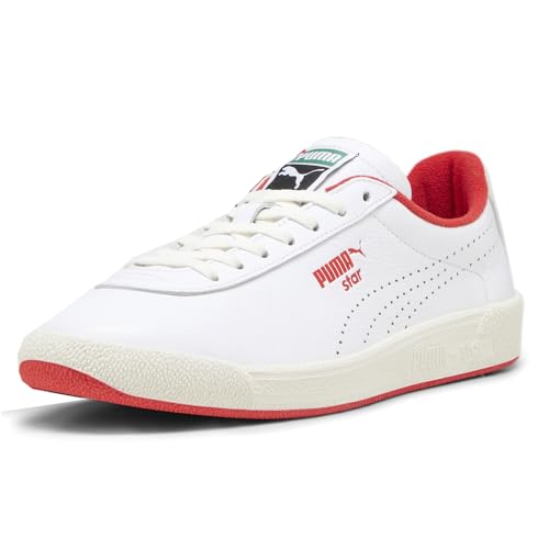 PUMA Mens Star Strawberries and Cream Lace Up Sneakers Shoes Casual - White2