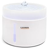 Fuente para Gatos - Bebedero Gatos con Iluminación LED - Fuente para Perros 2L - Fuente de Agua para Gatos - Fuente Gato Automatico de Carbono Activado - para Múltiples Mascotas