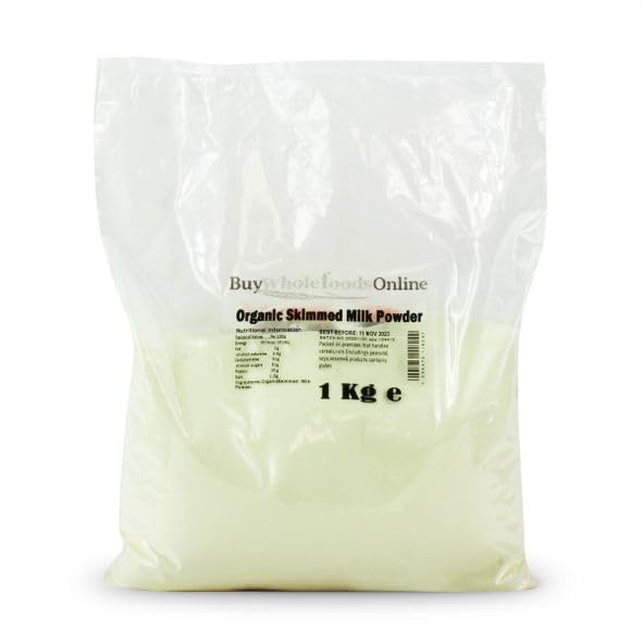 Buy Whole Foods Organic Skimmed Milk Powder (1kg)