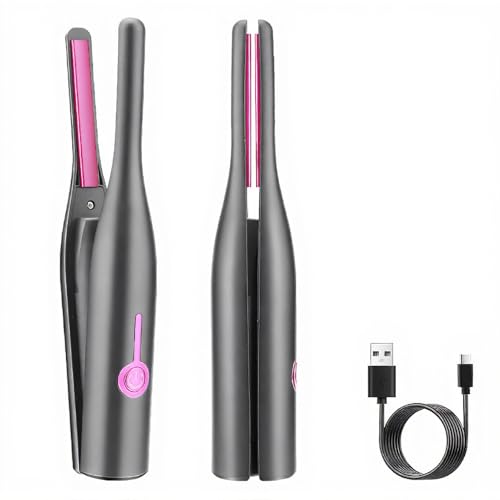 Plancha de Pelo Sin Cable Sanpyl para Cabello Corto Negro miniatura 1