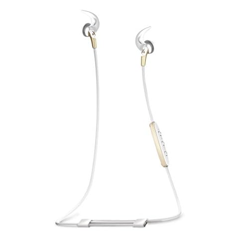 Jaybird FREEDOM 2 In-Ear Wireless Bluetooth Sport Headphones with SpeedFit – Tough All-Metal Design – Gold Cover