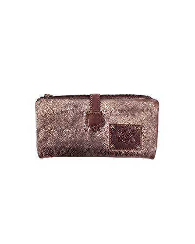 Portefeuille en cuir gris Le Temps des Cerises idéal pour vos sorties