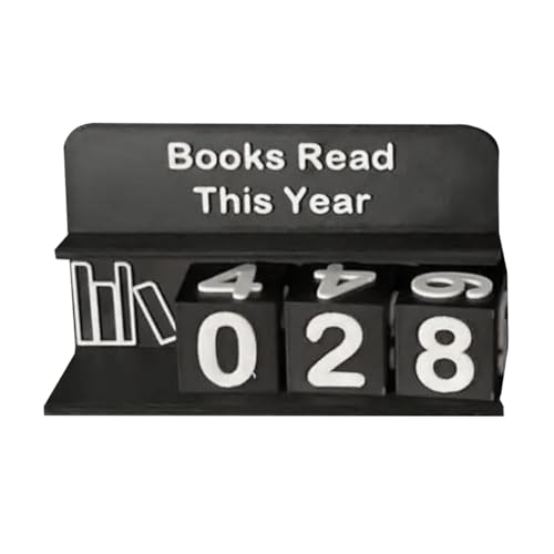 ZoraYorce -Bücher lesen Dieses Jahr Zählen Sie Ornament Library Dekor Ornament Geschenk (lila)