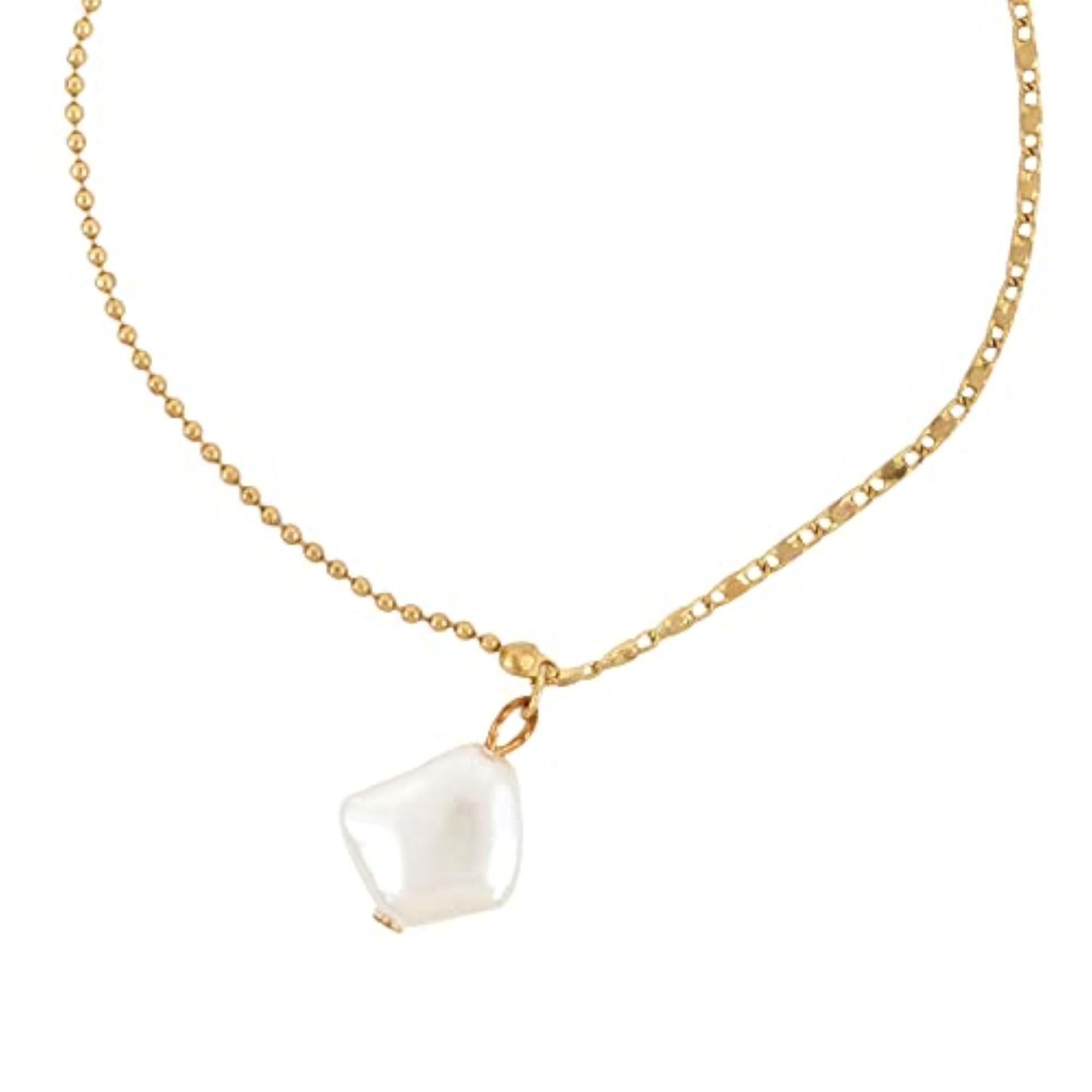 Women's Blight Pearl Layered Anklet
