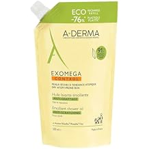 A-DERMA Exomega Control Shower Oil Refill Pack 500 ml Shower Gel