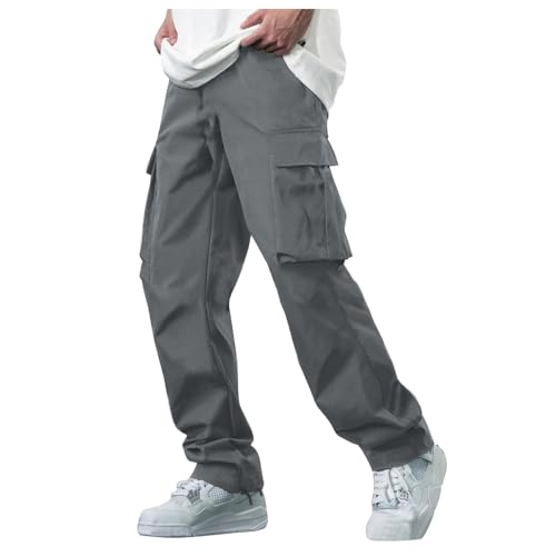 Pants Men Men's Hiking 5-Pocket Cargo for Summer Sweatpants Mens Business Khaki Cool Drawstring Rain Lightweight